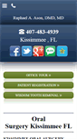 Mobile Screenshot of kissimmeeoralsurgery.com